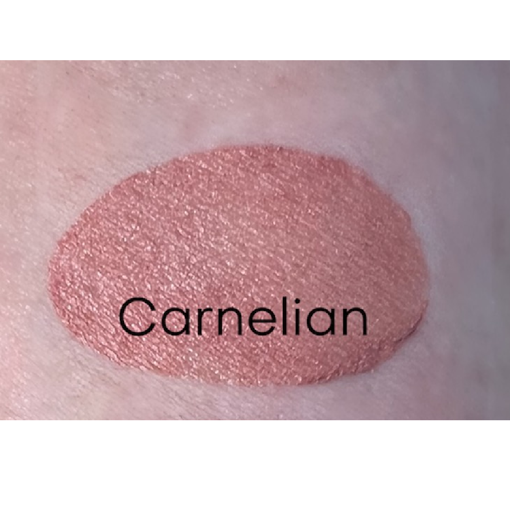peach nude lipstick swatch on arm