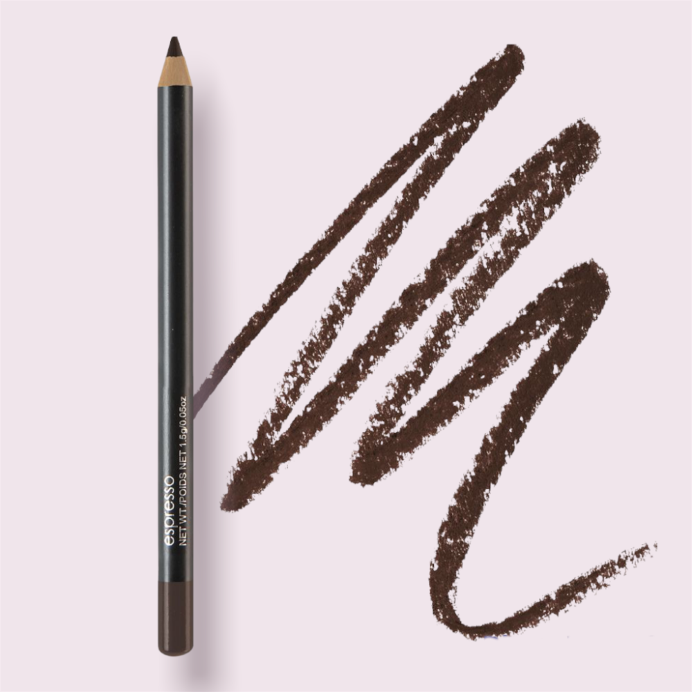 Doll Face NZ Brown eyeliner pencil.  New Zealand made makeup